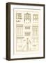 Doric Order, Temple of Zeus and Cased Column-J. Buhlmann-Framed Premium Giclee Print