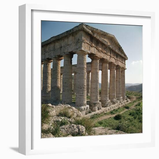 Doric Temple in Sicily, 5th Century Bc-CM Dixon-Framed Photographic Print