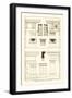 Doric, Tuscan Orders and Columns-J. Buhlmann-Framed Art Print