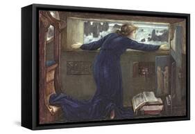 Dorigen of Bretaigne Longing for the Safe Return of Her Husband, 1871-Edward Burne-Jones-Framed Stretched Canvas