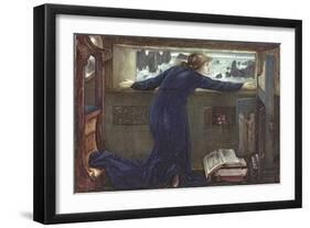 Dorigen of Bretaigne Longing for the Safe Return of Her Husband, 1871-Edward Burne-Jones-Framed Giclee Print