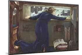 Dorigen of Bretaigne Longing for the Safe Return of Her Husband, 1871-Edward Burne-Jones-Mounted Giclee Print