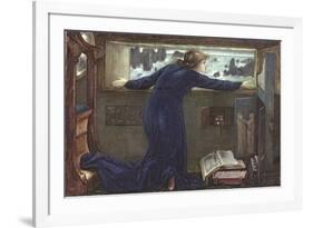 Dorigen of Bretaigne Longing for the Safe Return of Her Husband, 1871-Edward Burne-Jones-Framed Premium Giclee Print