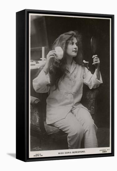 Doris Beresford, British Actress, C1900s-null-Framed Stretched Canvas