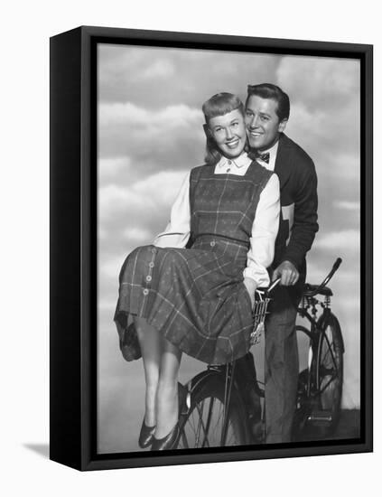 Doris Day, Gordon Macrae, On Moonlight Bay, 1951-null-Framed Stretched Canvas