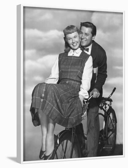 Doris Day, Gordon Macrae, On Moonlight Bay, 1951-null-Framed Photographic Print
