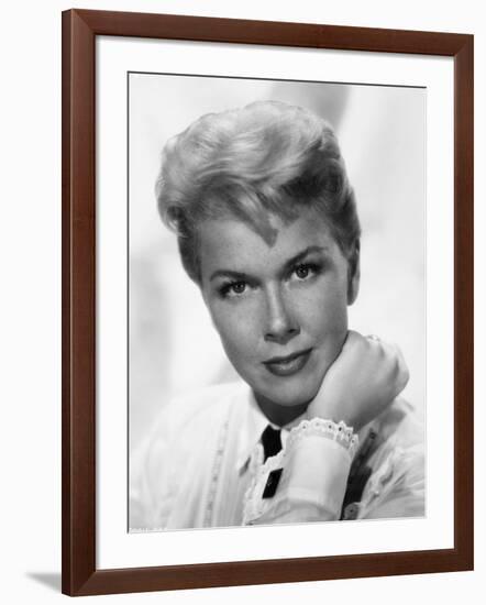 Doris Day. "The Man Who Knew Too Much" 1956, Directed by Alfred Hitchcock-null-Framed Photographic Print