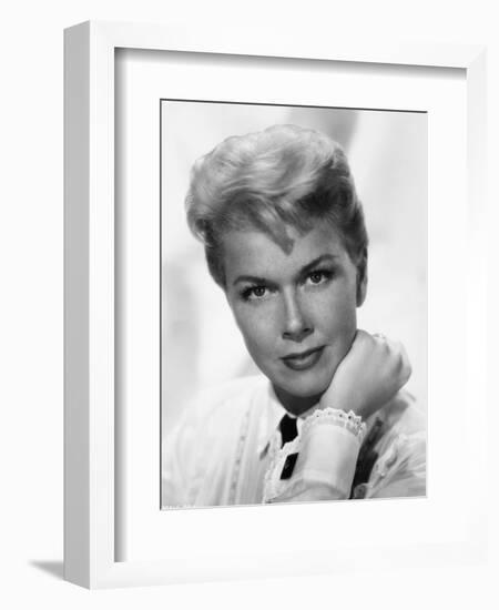 Doris Day. "The Man Who Knew Too Much" 1956, Directed by Alfred Hitchcock-null-Framed Photographic Print