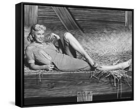 Doris Day-null-Framed Stretched Canvas