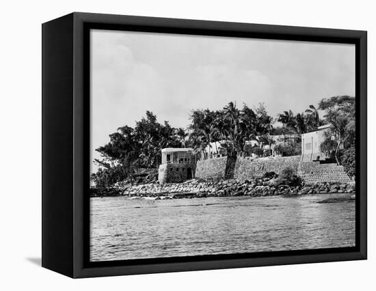 Doris Duke's Hawaiin Home-null-Framed Stretched Canvas