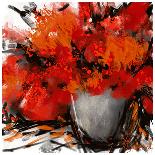 Vase Rouge-Doris Savard-Loft Art