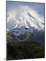 Dormant Volcano Mount Egmont or Taranaki, Egmont National Park, Taranaki, New Zealand-Smith Don-Mounted Photographic Print