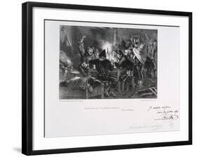 Dormez Donc, Avec Des Gaillards Comme Ca!, Siege of Paris, 1870-1871-Auguste Bry-Framed Giclee Print