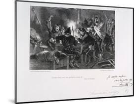 Dormez Donc, Avec Des Gaillards Comme Ca!, Siege of Paris, 1870-1871-Auguste Bry-Mounted Giclee Print