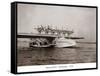 Dormier Do-X, Amsterdam, 1930-null-Framed Stretched Canvas