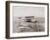 Dormier Do-X, in Flight over Norfolk, Virginia, 1931-null-Framed Art Print