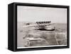 Dormier Do-X, in Flight over Norfolk, Virginia, 1931-null-Framed Stretched Canvas