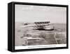 Dormier Do-X, in Flight over Norfolk, Virginia, 1931-null-Framed Stretched Canvas