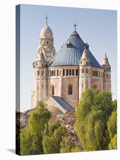 Dormition Abbey (Hagia Maria Sion Abbey), Mount Zion, Room of the Last Supper, Jerusalem, Israel-Gavin Hellier-Stretched Canvas