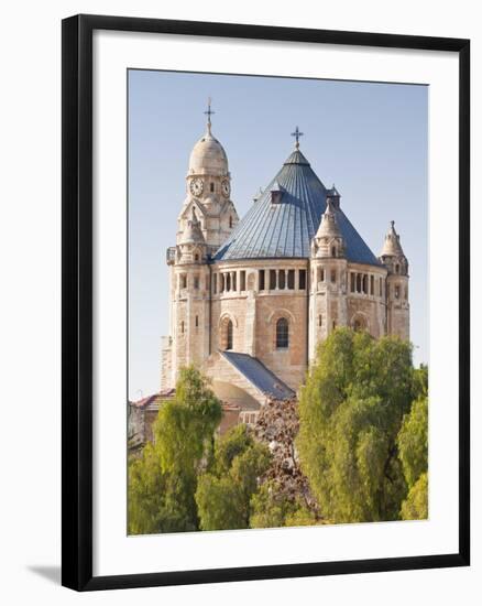 Dormition Abbey (Hagia Maria Sion Abbey), Mount Zion, Room of the Last Supper, Jerusalem, Israel-Gavin Hellier-Framed Photographic Print