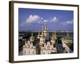 Dormition Cathedral, Kyiv-Pechersk Lavra monastery, Kiev, Ukraine-Jon Arnold-Framed Photographic Print