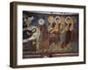 Dormition of Virgin Among Apostles, Detail, Byzantine Fresco-null-Framed Giclee Print