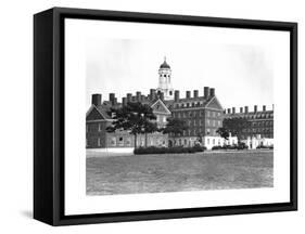 Dormitories at Harvard University-null-Framed Stretched Canvas