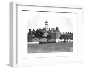 Dormitories at Harvard University-null-Framed Giclee Print