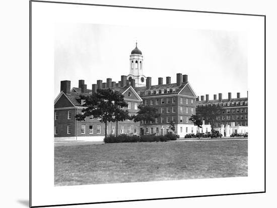 Dormitories at Harvard University-null-Mounted Giclee Print