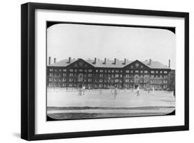 Dormitory Building, Harvard University, Massachusetts, USA, Late 19th or Early 20th Century-null-Framed Photographic Print