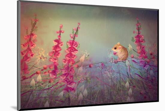 Dormouse party-Claire Westwood-Mounted Art Print