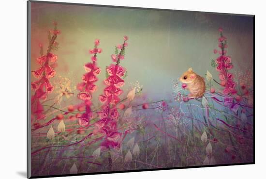 Dormouse party-Claire Westwood-Mounted Art Print