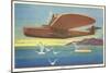 Dornier Do-X Flying Boat-null-Mounted Art Print