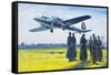 Dornier Do17-Graham Coton-Framed Stretched Canvas