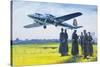 Dornier Do17-Graham Coton-Stretched Canvas