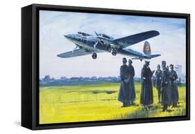 Dornier Do17-Graham Coton-Framed Stretched Canvas