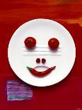 Vegetable Face on Plate-Dorota & Bogdan Bialy-Photographic Print