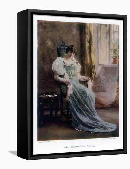 Dorothea Baird, English Stage and Film Actress, 1901-W&d Downey-Framed Stretched Canvas