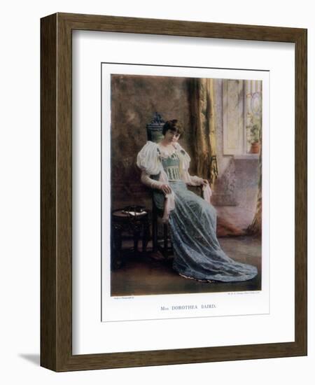 Dorothea Baird, English Stage and Film Actress, 1901-W&d Downey-Framed Giclee Print