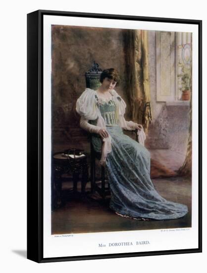 Dorothea Baird, English Stage and Film Actress, 1901-W&d Downey-Framed Stretched Canvas