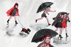 Running from the Rain - Jack & Jill-Dorothea Cooke-Framed Giclee Print
