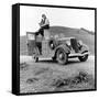 Dorothea Lange, American Documentary Photographer-Science Source-Framed Stretched Canvas