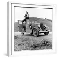 Dorothea Lange, American Documentary Photographer-Science Source-Framed Giclee Print