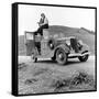 Dorothea Lange, American Documentary Photographer-Science Source-Framed Stretched Canvas