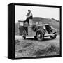 Dorothea Lange in California-null-Framed Stretched Canvas