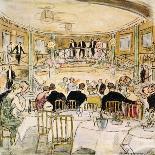 Dancers and Diners at the Kit- Kat Club in the Haymarket London-Dorothea St. John George-Framed Art Print
