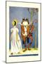 Dorothy and Frogman-John R. Neill-Mounted Art Print