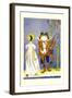 Dorothy and Frogman-John R. Neill-Framed Art Print
