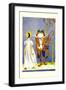 Dorothy and Frogman-John R. Neill-Framed Art Print