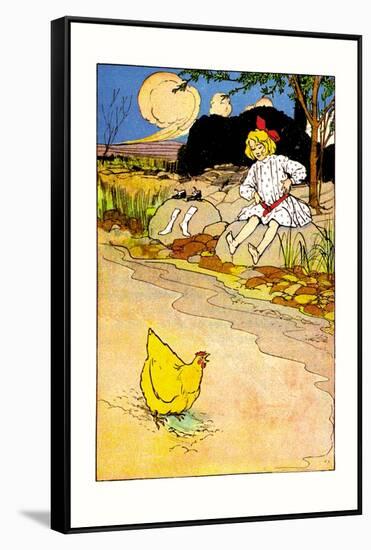 Dorothy and Hen-John R. Neill-Framed Stretched Canvas